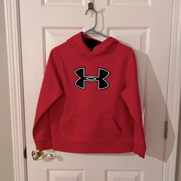 Youth Under Armour Hooded Sweatshirt, Youth size: YLG Good condition - Picture 1 of 10